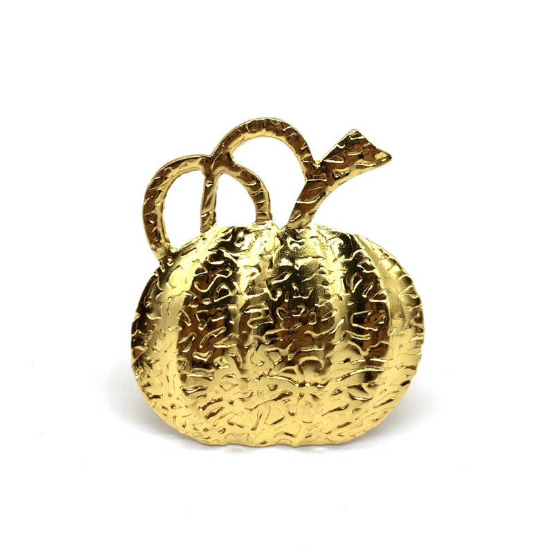 12 PCS novi hotel Halloween retro bundeva kopča prsten za salvete proizvođači držača za salvete veleprodaja stolova i stolica