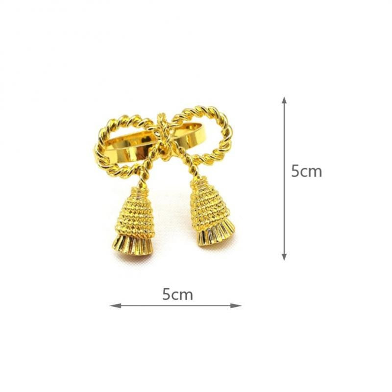 12 tk restorani kikilipsu laua kaunistuse hoidja pannal Pere kokkutulekud kuldne liblikas jõulupulmapidu kodu salvrätiku sõrmus