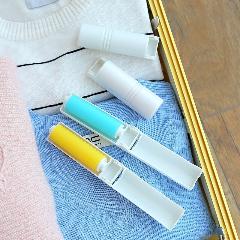 Φορητό προϊόν αφαίρεσης σκόνης Πλενόμενο πτυσσόμενο ρούχο Hair Sticky Roller Καθαρισμός μαλλιών κατοικίδιων ζώων Οικιακός καναπές χαλί κρεβατιού Συλλέκτης σκόνης