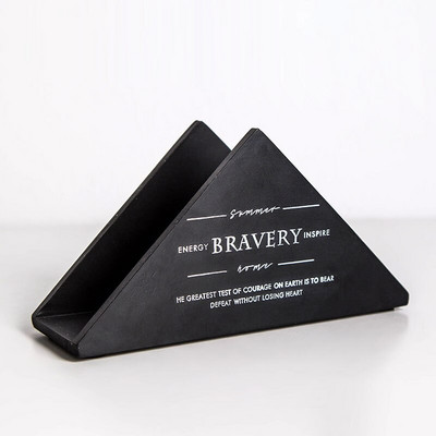 Σκανδιναβική διακόσμηση σπιτιού και τραπεζιού Ρητίνη Χαρτοπετσέτα χαρτοπετσέτας Θήκη rond de serviette de table Για Ξενοδοχείο και Εστιατόριο