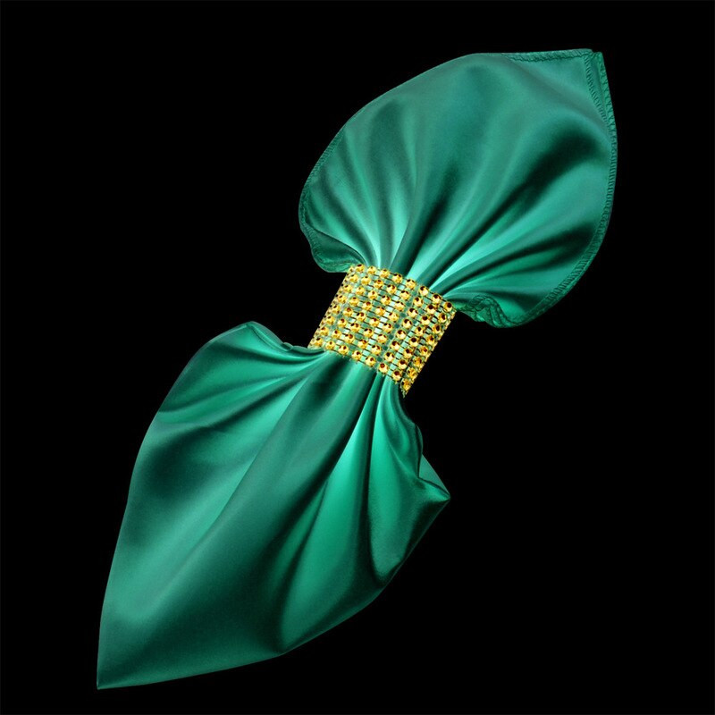 10 komada Zlatno Srebrni Prsten za salvete Stolice Kopče Dekoracija vjenčanja Zanati Držač mašnica od dijamanata Ručno izrađeni pribor za zabave