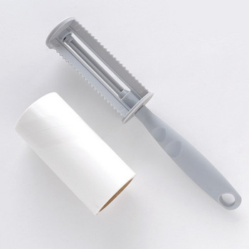 Ролка Lent Remover Еднократна лепкава хартия Hair Gadget Резервно облекло Ролка Lint Hair Remover Ролка лепкава епилация