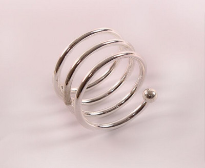 4 kom riblja kost kopča stražnja strana Prsten za salvete, fine dvostruke perle sp držač za salvete za hotelski svadbeni stol Predmeti za ukrašavanje