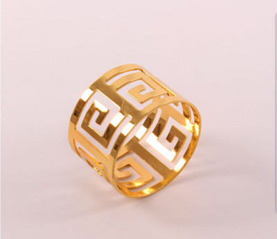 4 kom riblja kost kopča stražnja strana Prsten za salvete, fine dvostruke perle sp držač za salvete za hotelski svadbeni stol Predmeti za ukrašavanje