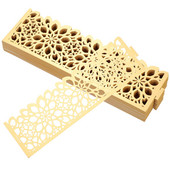 50tk Pitsililled Laserlõigatud paberist rõngad Salvrätikuhoidjad Ühekordsed salvrätikuhoidjad Pulma jõulupeo õhtusöögilaua kaunistus