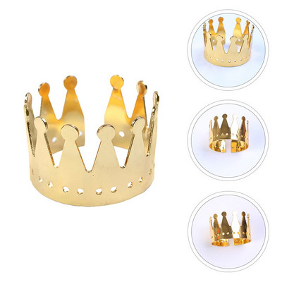 Prsten za salvete Držač za prstenje Svadbena večera Metalne ukrasne zlatne kopče Kopča za salvete Set ukrasa za trake od kamenčića