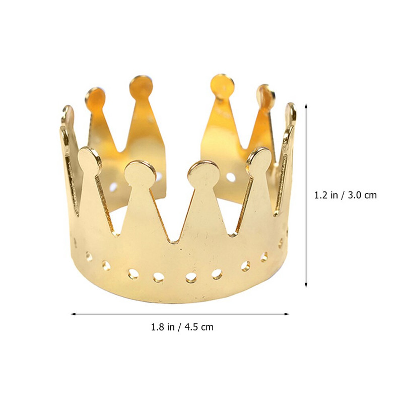 Prsten za salvete Držač za prstenje Svadbena večera Metalne ukrasne zlatne kopče Kopča za salvete Set ukrasa za trake od kamenčića