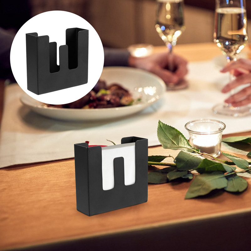 Držač salveta Stalak za doziranje maramica Stol Prstenovi za ručnike Organizator za goste Bar Stalak Stol Banket Dekoracija stola Vjenčanje