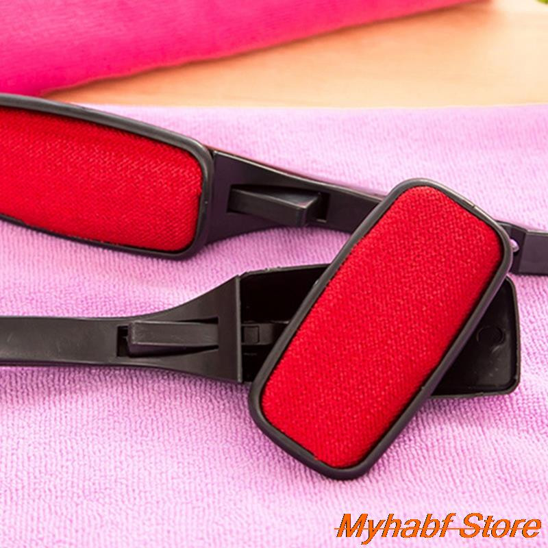 Sukamasis pūkelių šepetėlis paltams, lipniems plaukams pūkų šalinimo elektrostatinio dulkių šepetėlis naminių gyvūnėlių plaukų šalinimo priemonės namų valymo priemonės