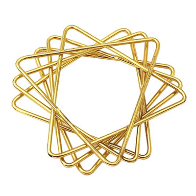 Δαχτυλίδια χαρτοπετσέτας, Δαχτυλίδι για χαρτοπετσέτα Δαχτυλίδι σε σχήμα τριγωνικό κοίλο για διακόσμηση τραπεζαρίας γάμου