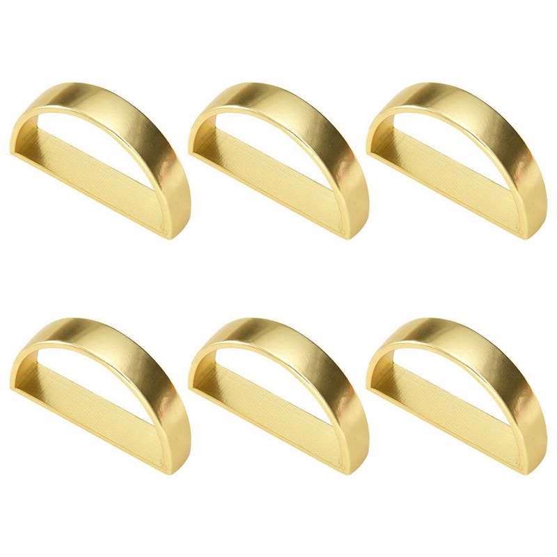 Salvrätiku sõrmused hoidik Pandlad metallist pulmalaud jõulukaunistus Pühade ümmargune peokujundus D sulamist usaldusväärne sisekujundus kodu