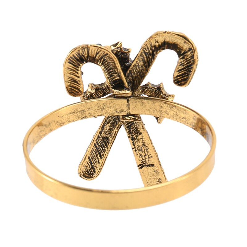 8 tk. Jõulusalvrätikute rõngad Jõulusalvrätikuhoidja Sõrmused Jõulupeo Õhtusöögiks Peolaua seaded Kaunistus