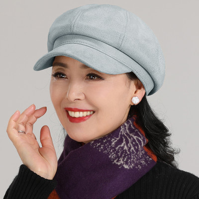 Μοντέρνο γυναικείο καπέλο με γείσο - τρία χρώματα