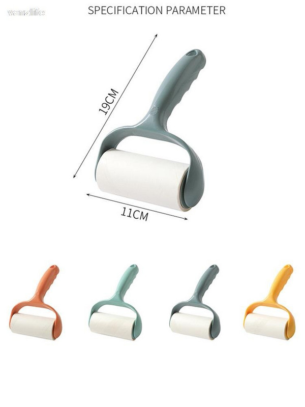 vanzlife Juuksekleebis Rebitav rull-vilt rullhari Juuksed kleepuvad karvaeemaldusriided Kleepuvad hari riided rullpaber