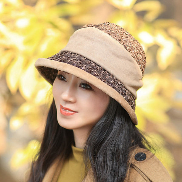 Aktualni ženski šešir - s vezom