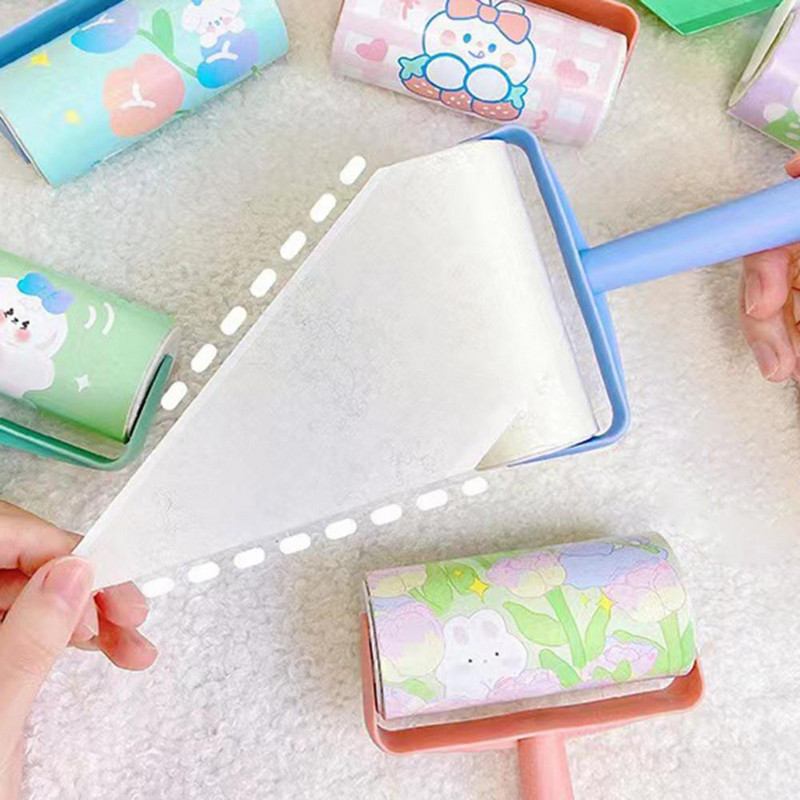 Lagani ljepljivi valjak za papir, višenamjenski višenamjenski udoban hvat, čistač odjeće, valjak za dlačice