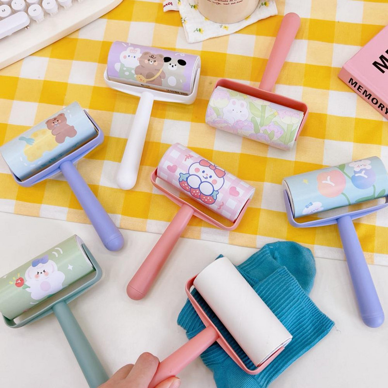 Lagani ljepljivi valjak za papir, višenamjenski višenamjenski udoban hvat, čistač odjeće, valjak za dlačice