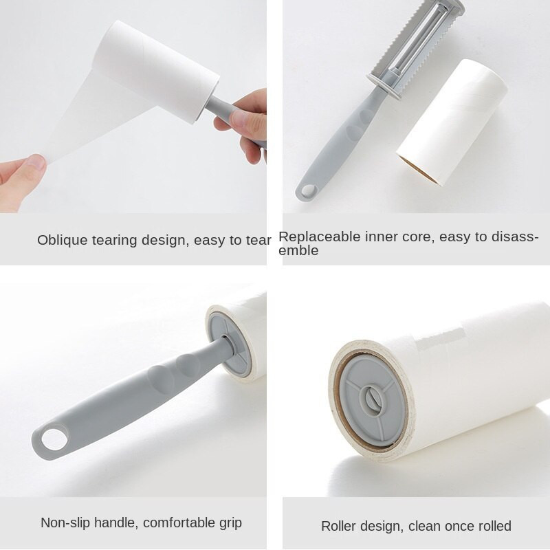 Rebitav ebeme eemaldaja riietele Lemmikloomade karvade eemaldaja kampsunid mantel ebemerullid kleepuvad paberid epilaator majapidamispuhastusvahendid