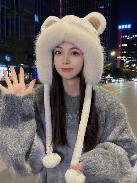 Uus mudel udusulgede ja 3D elemendiga talvemüts naistele