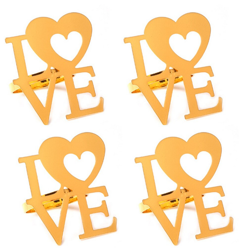 6 buc Inele pentru șervețele Suport pentru șervețele pentru petrecere Decoratiuni pentru șervețele Inele pentru șervețele din oțel inoxidabil Suport pentru șervețele