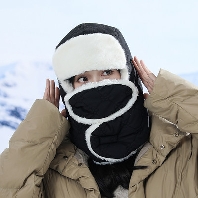 Γυναικείο χειμερινό καπέλο με πούπουλο