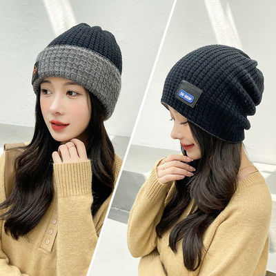 Uus mudel naiste kootud logoga müts - mitut värvi