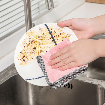 5 ΤΕΜ Χοντρό Πετσέτα Πιάτων Καθημερινής Πετσέτας Πιάτων Πανί Κουζίνας Αντικολλητικό Τραπέζι Παχύνεται με λάδι Πανί Καθαρισμού Απορροφητικό Μαξιλάρι