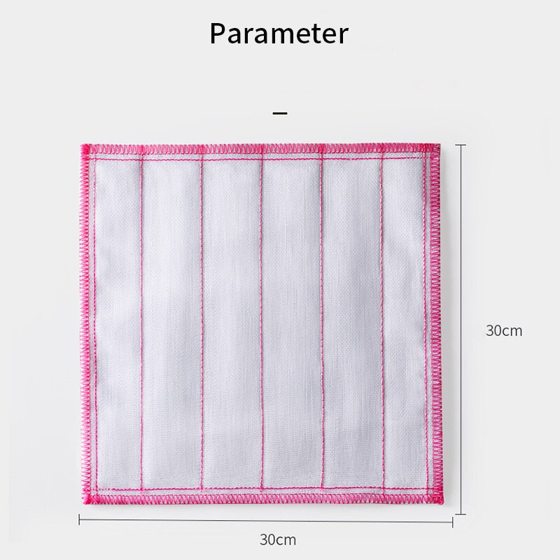 10 tk köögipuhastusrätik 8 kihti puuvillane nõudepesulapp, imenduv mittenakkuva õli korduvkasutatav puhastuslapp Köögitööriistad Vidinad