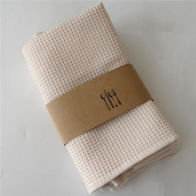 2021 Uus Jaapani vahvliga teerätik Pure Color puuvillane imav köögisalvrätik kohvibatoon Superfine Fiber puhastusrätik 45*65cm