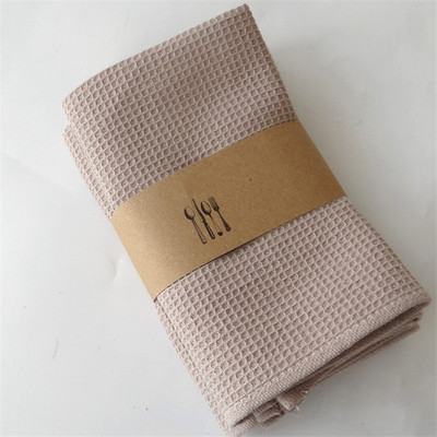 2021 Uus Jaapani vahvliga teerätik Pure Color puuvillane imav köögisalvrätik kohvibatoon Superfine Fiber puhastusrätik 45*65cm