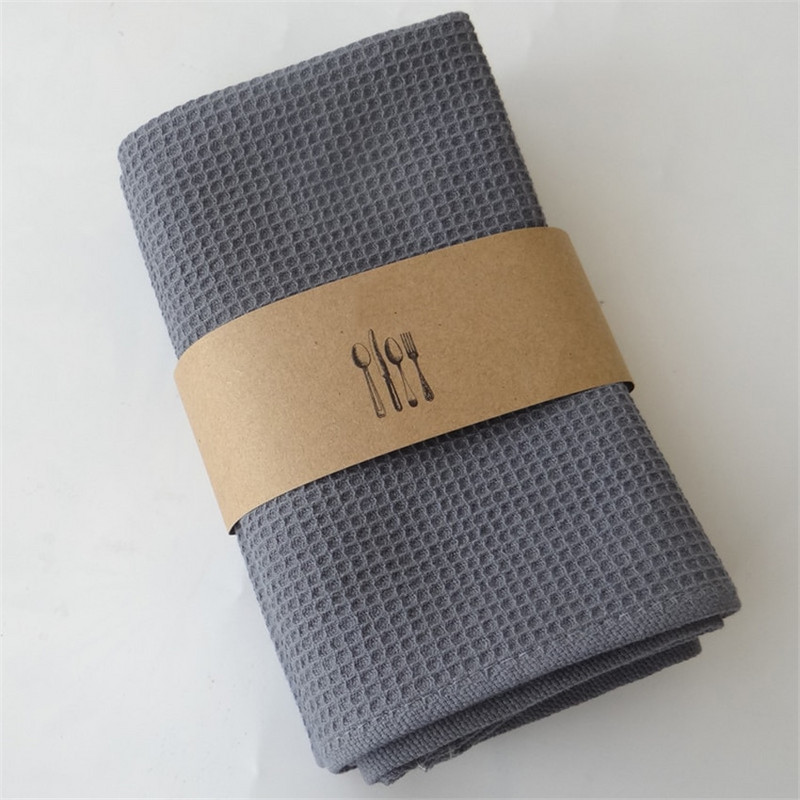 2021 Uus Jaapani vahvliga teerätik Pure Color puuvillane imav köögisalvrätik kohvibatoon Superfine Fiber puhastusrätik 45*65cm