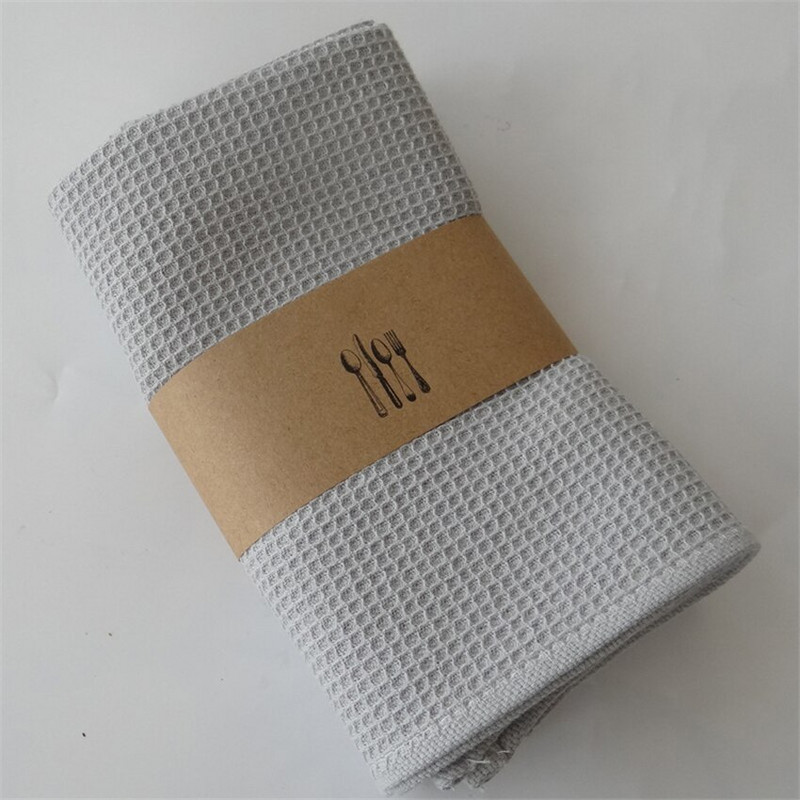 2021 Uus Jaapani vahvliga teerätik Pure Color puuvillane imav köögisalvrätik kohvibatoon Superfine Fiber puhastusrätik 45*65cm