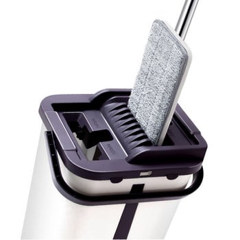 5PCS Replace Mop Head Floor Cleaning Cloth Микрофибърни самоизцеждащи се подложки за пране на домашни парцали за спрей Carbon Сухи и мокри 33x12 Cm