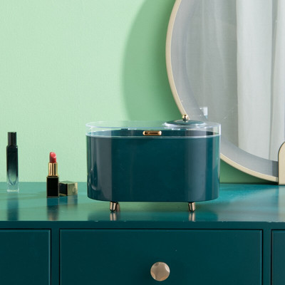 Cutie de depozitare pentru machiaj Cutie de depozitare pentru parfumuri de birou Dulara cu compartiment pentru ruj Cutii pentru dormitor Organizator pentru cosmetice Organizator pentru machiaj