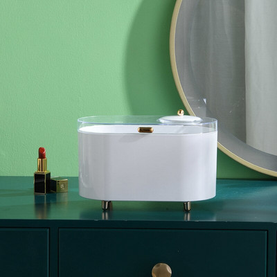 Cutie de depozitare pentru machiaj Cutie de depozitare pentru parfumuri de birou Dulara cu compartiment pentru ruj Cutii pentru dormitor Organizator pentru cosmetice Organizator pentru machiaj