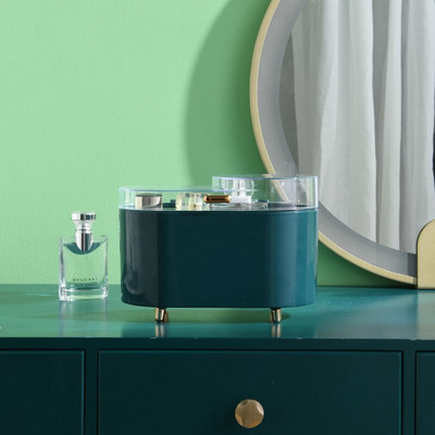 Cutie de depozitare pentru machiaj Cutie de depozitare pentru parfumuri de birou Dulara cu compartiment pentru ruj Cutii pentru dormitor Organizator pentru cosmetice Organizator pentru machiaj