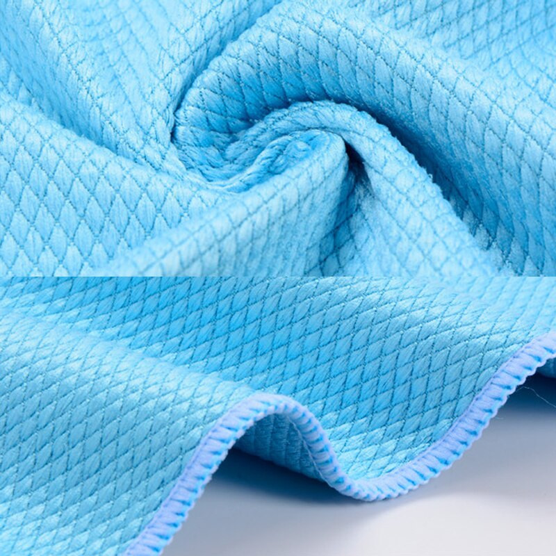 3 τμχ/παρτίδα Μαλακές πετσέτες καθαρισμού μικροϊνών κουζίνας οικιακής κουζίνας απορροφήσιμο γυαλί Πανί καθαρισμού κουζίνας Πιάτων αυτοκινήτου Πετσέτα Καθαρισμός παραθύρου