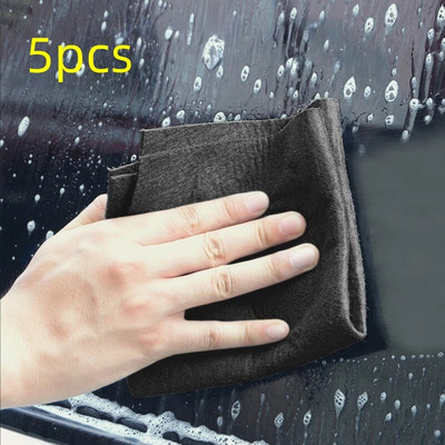 Magic No Trace Cleaning Cloth Microfiber Absorbent Dish Cloth Tableware Rag Home Cleaning Towel for Kitchen Bathroom Car