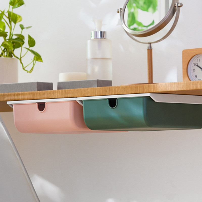 Isekleepuv pliiatsialus Laualaud Hoiu sahtel Korralduskarp lauaaluse alusel Isekleepuv sahtlialune hoiukast 45a