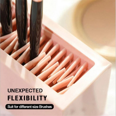 Silikoonist kosmeetika hoiukarp Moodne tipptasemel hoiukarp Silikoonist huulepulgast meigikuvariiul hoiuriiul