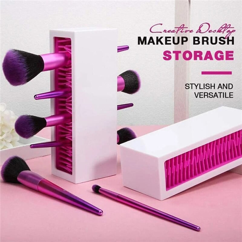 Silikoonist kosmeetika hoiukarp Moodne tipptasemel hoiukarp Silikoonist huulepulgast meigikuvariiul hoiuriiul