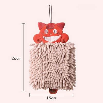 Μπάλα για πετσέτες χεριών Μαντήλι σενίλ σε σχήμα κινουμένων σχεδίων για το σπίτι Πετσέτες προσώπου πετσέτες μπάνιου κουζίνας