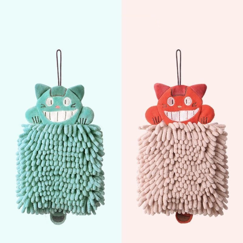 Μπάλα για πετσέτες χεριών Μαντήλι σενίλ σε σχήμα κινουμένων σχεδίων για το σπίτι Πετσέτες προσώπου πετσέτες μπάνιου κουζίνας