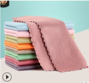 10 buc. 25*25 cm Nanoschaal Streak-Gratis Doekjes Herbruakbare Gemakkelijk Schoon Huis keuken Benodigdheden Schoonmaken Handdoeken