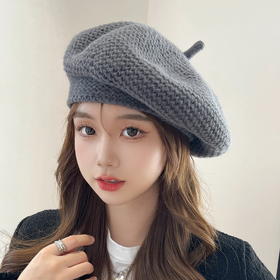 Zimska pletena kapa za žene - više boja