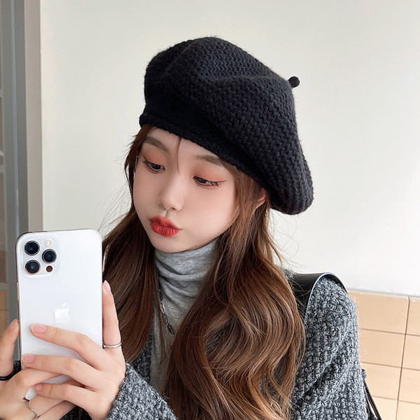 Zimska pletena kapa za žene - više boja