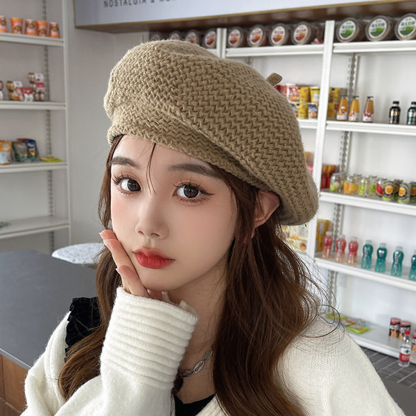 Zimska pletena kapa za žene - više boja