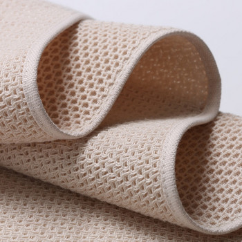 Многофункционална кърпа за ръце Баня Кухненски консумативи Абсорбираща вафлена шарка Издръжлива мека памучна кърпа с чист цвят