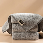 Prosop de bucătărie din microfibră, 3 bucăți, din cărbune de bambus, prosop de bucătărie, îngroșat, absorbant, antiaderent, cârpe de ulei pentru curățarea casei