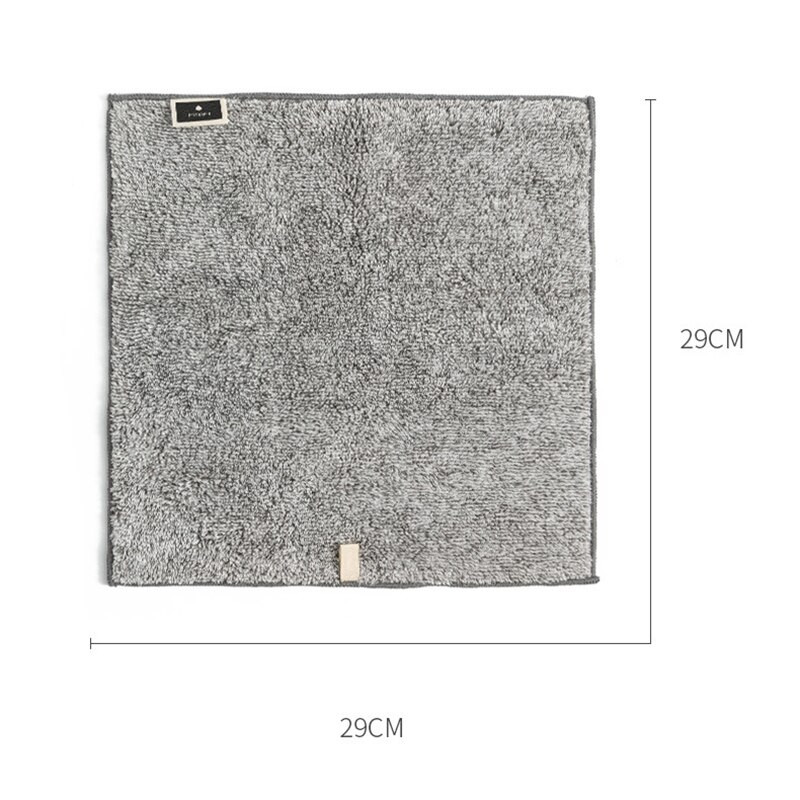 Prosop de bucătărie din microfibră, 3 bucăți, din cărbune de bambus, prosop de bucătărie, îngroșat, absorbant, antiaderent, cârpe de ulei pentru curățarea casei